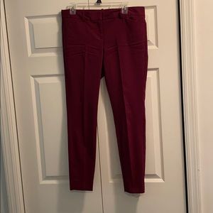 The Limited burgundy pants